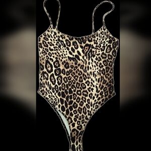 NWOT Small Zara Leopard Body Suit